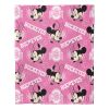 Ohio State OFFICIAL NCAA & Disney's Minnie Mouse Character Hugger Pillow & Silk Touch Throw Set