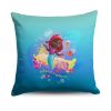 Disney The Little Mermaid Natural Explorer Throw Pillow 18X18 Inches